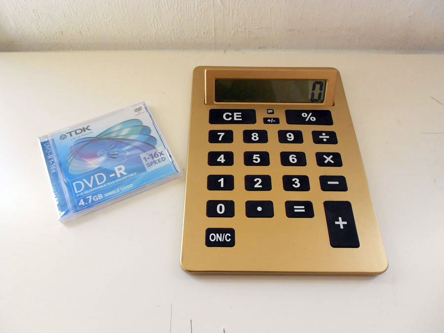 Calculatrice géante Boutique