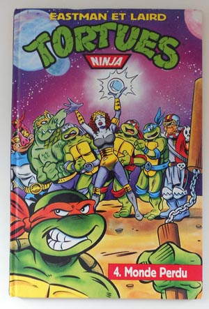 BD "Les Tortues Ninja - Monde Perdu"