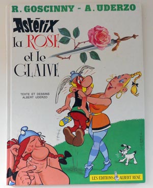 BD "Astérix - La rose et le glaive"