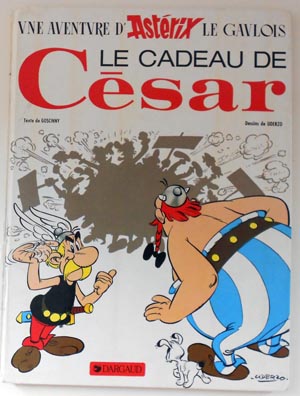 BD "Astérix - Le cadeau de César"