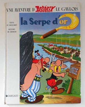 BD "Astérix et la Serpe d'Or"