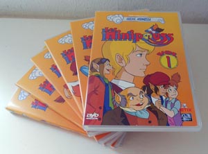 6 DVDs "Les Minipouss"