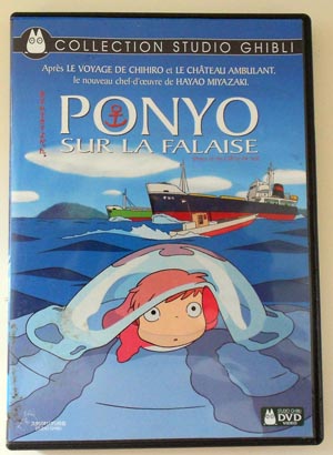 DVD "Ponyo sur la Falaise"