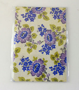 Carnet à fleurs